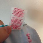 Lilly Pulitzer Blue White NWOT Women’s Aelin Crinkle Gingham Bikini Bottom Sz 2 Photo 4