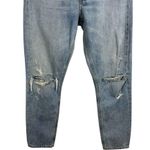 AGOLDE Women’s Jaime High Rise Distressed Straight Jeans in Light Wash Size 26 Photo 3