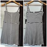 Reformation  Nellie Stripe Ribbed Dress NEW Tags Photo 1
