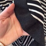 ZARA  W&B Collection Jersey Kint Striped Tee Size Medium Photo 4