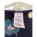 Victoria's Secret ‎ Satin Lace Trim Open Robe Women Size Medium/Large Blue Floral Photo 4