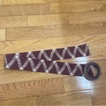 ZARA two-tone elastic belt Sz 90 EU, 34 US Photo 6