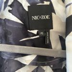 Nic+Zoe  Inky Flowers Jacket Size PS Photo 5
