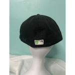 VINTAGE Tampa Bay Devil Rays New Era‎ Hat 7 5/8 Black Wool Cooperstown Photo 2
