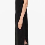 ZARA Black Striped Limited Edition Slip Midi Dress Photo 2