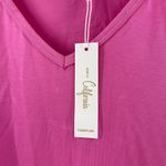 Trina Turk  Delfino Tunic Top Size M/L Fringe Pink Fusion Beach Coastal Boho NWT Photo 5