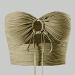 Olive green top Size L Photo 0