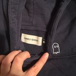 Lonely Ghost  Navy Blue Hoodie Photo 3
