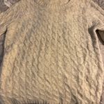 Jade & Ivory size medium knitted beige sweater $40 Photo 2