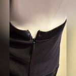 Liz Claiborne Black Jacket & Dress 2 pice Set Sleeveless V Neck SZ 4 Small Photo 5