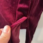 PremierAmour Red Velvet Off the Shoulder dress | Size 10 Photo 5