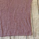 Bryn Walker Size Small Red White Stripe Oversized Short Sleeve Blouse Photo 3