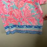 Lilly Pulitzer  Sophie Sea salt Blue 3/4 Sleeve Dress Sea Life Print Size XS Photo 4