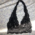 Urban Outfitters NWOT Out From Under black lace halter bralette Photo 1