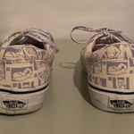 Vans Cream Purple Breast Cancer Awareness Collab Era Lace Up Sneakers EUC Wmn 10 ; Men 8.5 Photo 7