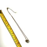 Gold tone green rhinestone bead pendant necklace Photo 8