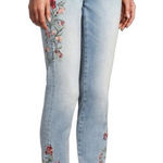 Driftwood  Jackie Raw-Edge Embroidered Jeans Photo 0