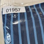 Peter Som Dress 6 Blue Stripe Jersey Stretch Nautical Vacation Fit Flare Cruise Photo 11