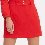 Intermix Abigail mini skirt size 0 NWT! MSRP $225 Photo 0