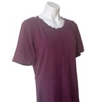 Athleta  Chianti Red En Route Ponte Fit & Flare Tennis Dress, Sz Large Tall Photo 8
