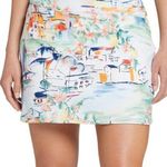 Walter Hagen Sicily Scape Sculpting Skort Golf Tennis Sports Sporty Size XL White Photo 0