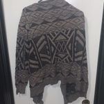 Wild Pearl  Aztec Gray/Black Cardigan in Size Large Photo 3