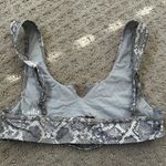 frankie's bikinis Snakeskin Cole top Photo 1