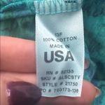 Fresh Produce  Teal Patterned Handkerchief Hem Tee Photo 4