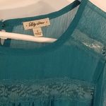 Lily Star  Small teal lace bunched sleeve Photo 1