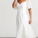 Baltic Born White Colette Sweetheart Midi Dress XL NWT Photo 5