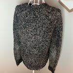 autumn cashmere  Marled Pullover Crewneck Cashmere Wool Fuzzy Sweater Size Small Photo 3
