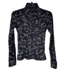 Lululemon SZ 4 Run Briskley 1/2 Zip Jacket Camo Long Sleeve Stretch Zip Pocket Photo 6