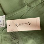 Nanette Lepore New!  Cropped Cargo Pants Size 6‎ Martini Olive Green Flat Front Photo 12