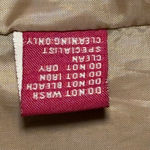 Jennyfer J 100% Leather Long Tan Belted Trench Coat Women size 10 Photo 14