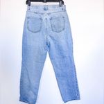 PacSun  Women's 100% Cotton High Rise Straight Mom‎ Jeans in Light Wash size 28 Photo 3
