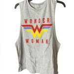 DC Comics Gray Sleeveless Wonder Woman Muscle Tee Photo 2