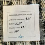 Melrose and Market Gray Black Plaid Mock Turtleneck Sweater Knit Cotton Blend XS Photo 5