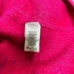 CeCe  Hot Pink Pullover Sweater Long Balloon Puff Sleeve Crew Neck Sz S Photo 8