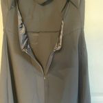 ZARA  woman plunging v neck, fit & flare open back party dress size large Photo 6