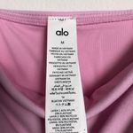 Alo Yoga Airbrush Streamlined Dress Sweet Pink/White M Photo 6