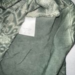 Blue Rain - Teal Green Floral Tank Blouse Size Small Embroidered Photo 8