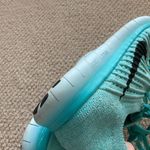 Nike  Free RN Flyknit Textured Sneakers Teal 831070-307 Women’s Size 8.5 Like New Photo 7