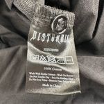 Disturbia Finis Cotton Button Up Midi Shirt Dress size 6 NWT Black Photo 10