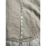 Ann Taylor  Linen Blend Button Up Shirt Women's Size Large Neutral Coastal Classy Photo 4