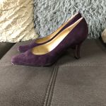 Karen Scott  Purple Suede Heels S8 Photo 2