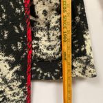 Art of Cloth Lagenlook Open Front Asymmetrical Cardigan XS Artsy Chic Maximalist Black Photo 5