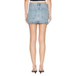 NWT AGOLDE Alek‎ Mini Skirt in Force wash Size 30 Blue Photo 1