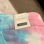 Judy Blue  Pink and Blue Tie-Dye Jean Shorts Photo 3