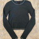 Forever 21 Long Sleeve Top Dark Blue Size Small Photo 0