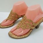 Euro Soft High Heel Sandals Tan Size undefined Photo 0